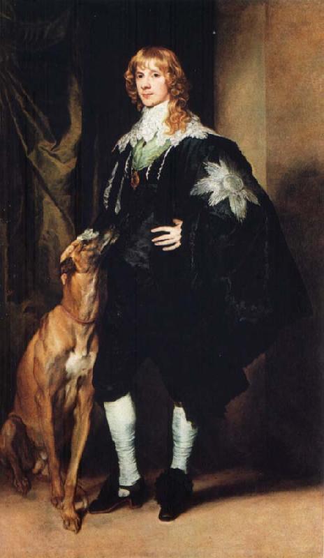 Dyck, Anthony van Portrait of James Stuart,Duke of Richmond and Fourth Duke of Lennox China oil painting art